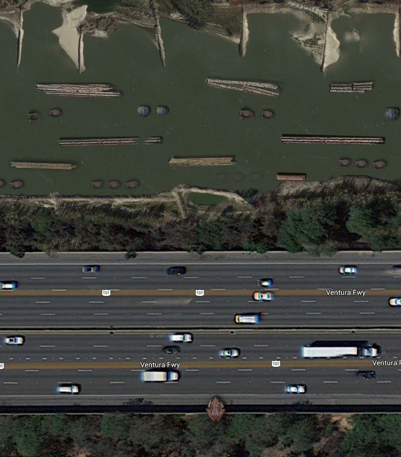 Illustration for article titled Here's What Frogger Would Look Like In Google Earth